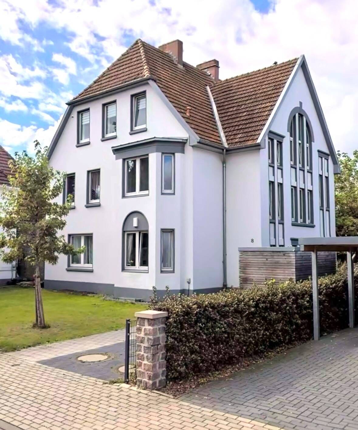 Immobilie in Nordhorn - Provisionsfrei! 1.083 qm Grundstück mit zwei Mehrfamilienhäuser/Stadtvillen mitten in Nordhorn! 1 Grundstück, 2 Gebäude - viele Möglichkeiten - Bild 0