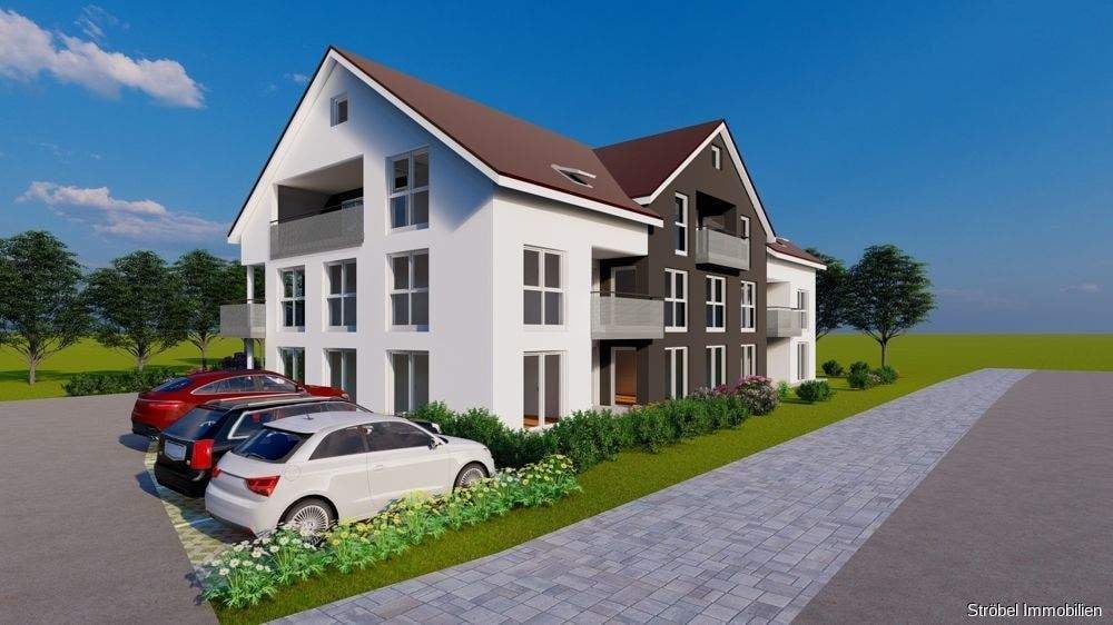 Immobilie in Schrozberg - Moderne 3-Zimmerwohnung in Schrozberg zu kaufen - KfW 55 - Bild 2