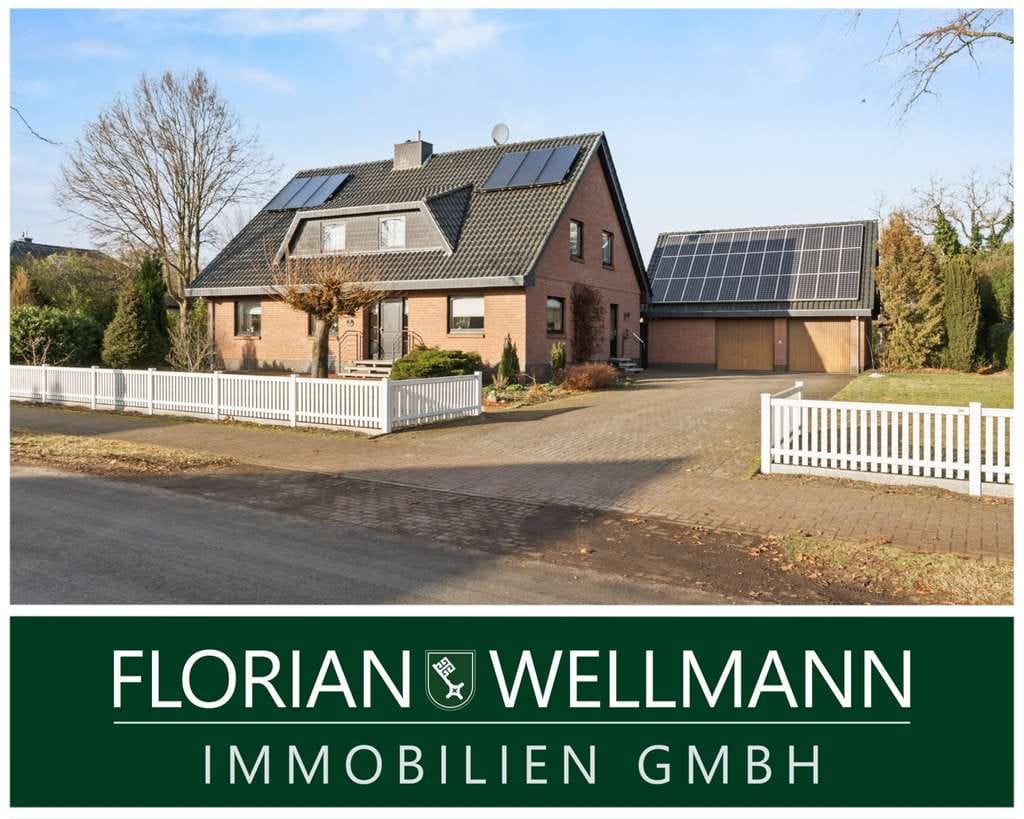 Immobilie in Emtinghausen - Emtinghausen | Gepflegtes, großzügiges Einfamilienhaus mit Naturteich, Solar und Photovoltaikanlage - Bild 0