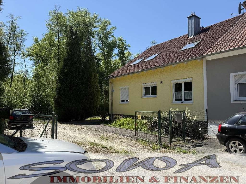 Immobilie in Weichering - Aufgepasst! Einfamilienhaus mit Erweiterungspotential und großzügigem Garten und Waldfläche in We... - Bild 1