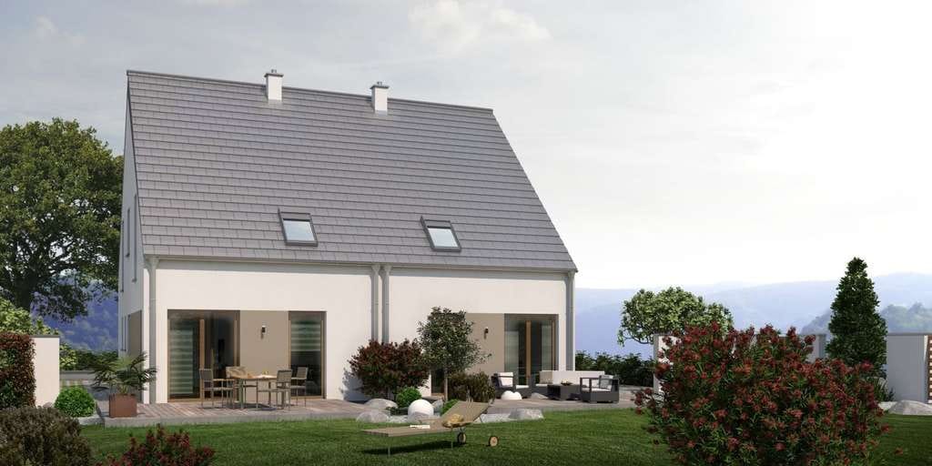 Immobilie in Iffezheim - Modernes Doppelhaus Double 11 - Komfortables Wohnen mit durchdachtem Design - Bild 1