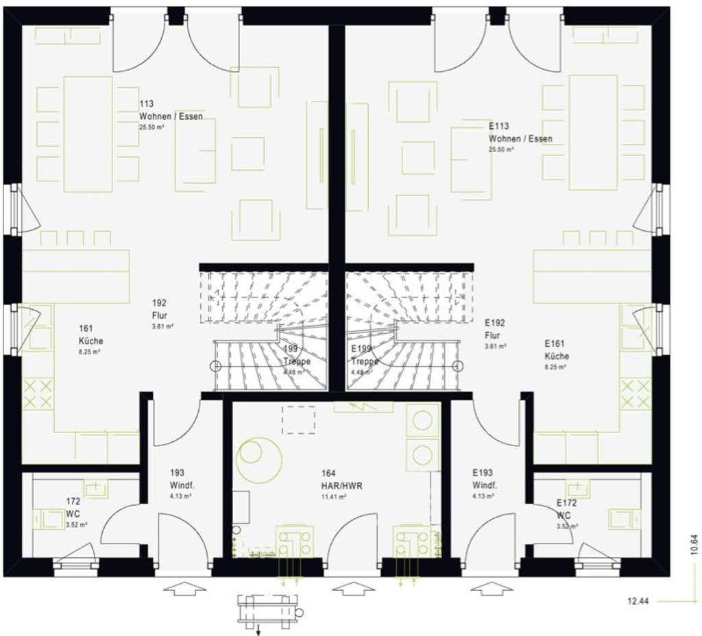 Immobilie in Maxdorf - FamilyStyle 21.02 W - Klare und gradlinige Architektursprache - Bild 3