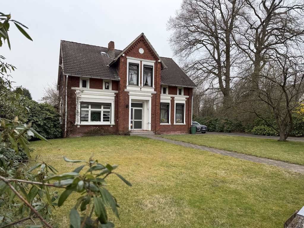 Immobilie in Hagen im Bremischen - So sehen Träume aus! Imposante Villa auf  9.775 m² parkähnlichem Grundstück und eigenem Wald. - Bild 0