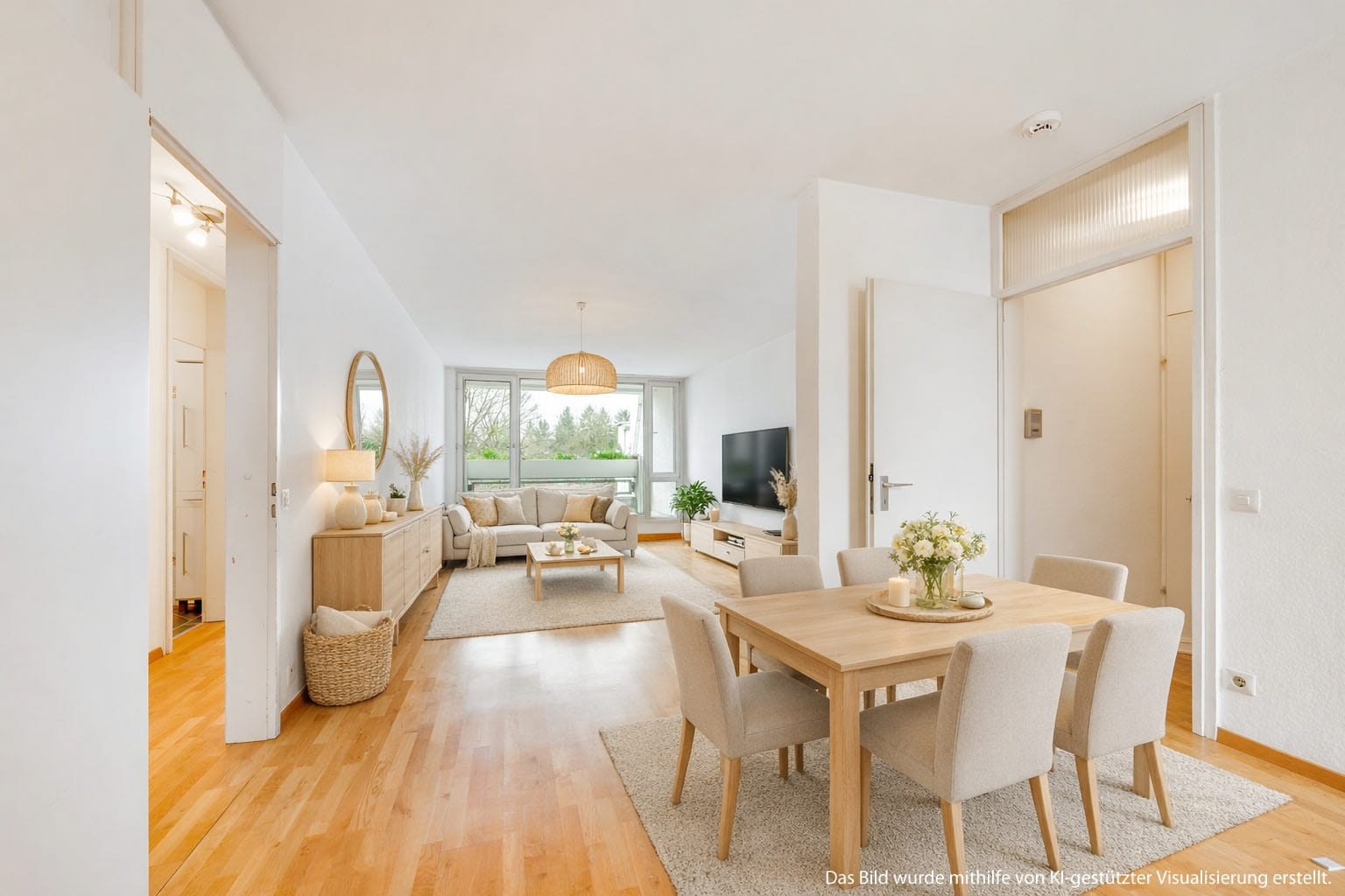 Immobilie in Hohenbrunn - AIGNER - Ideal geschnittene 3-Zimmer Wohnung mit Südbalkon in Ottobrunn - Bild 0
