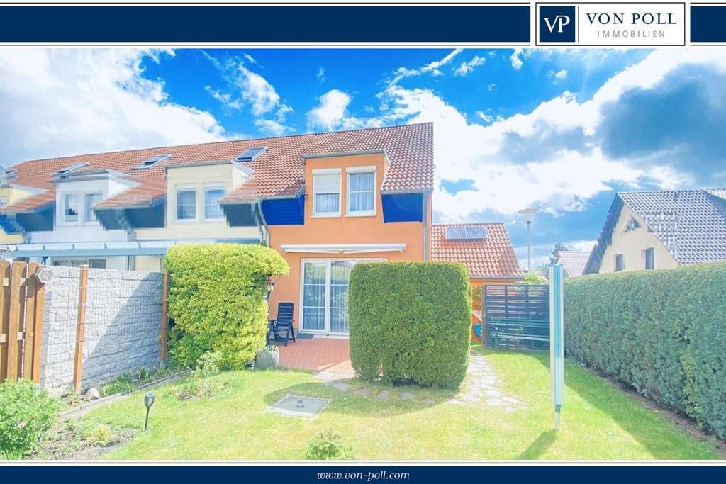 Immobilie in Hoyerswerda - Wojerecy - Gepflegtes Reihenendhaus mit Terrasse, Garage & Sauna - Bild 0