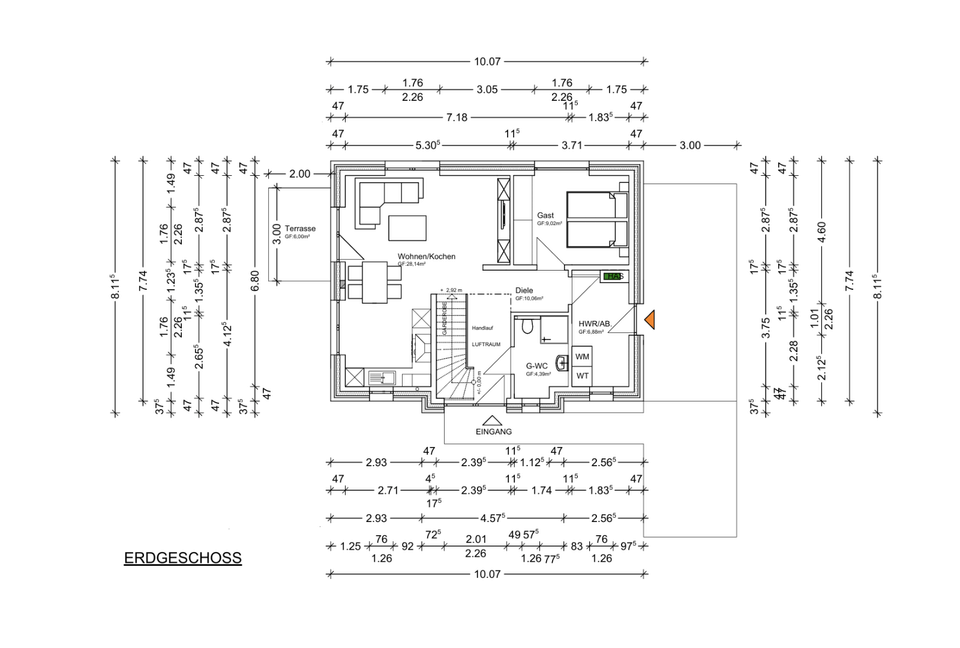 Immobilie in Lüdinghausen - Dein Haus. Dein Rückzugsort. Dein neuer Anfang . Das Bk 1.2 Satteldachhaus - Bild 0