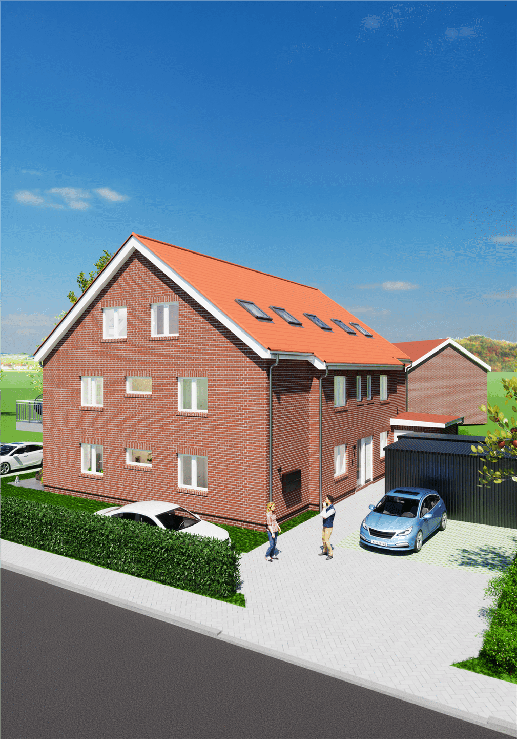 Immobilie in Marienhafe - Marienhafe: Moderne Eigentumswohnungen im Obergeschoß (Neubau) - Bild 1