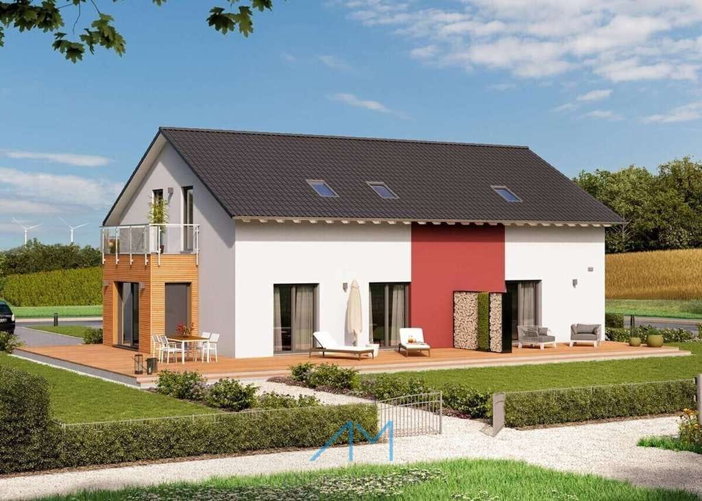 Immobilie in Wallertheim - Doppeltes Wohnvergnügen - Effizient, modern & nachhaltig für zwei Familien in Wallertheim! - Bild 3