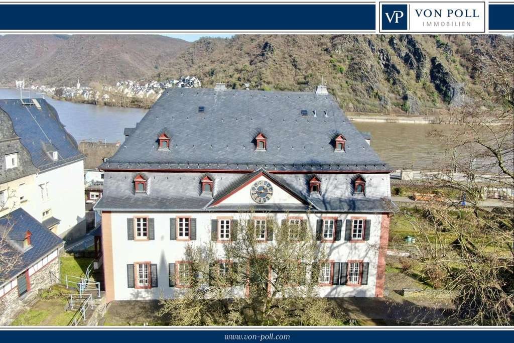 Immobilie in Boppard - Historisches, ehemaliges Pfarrhaus mit Rheinblick – Denkmalgeschütztes Ensemble aus dem Jahr 1716 - Bild 0
