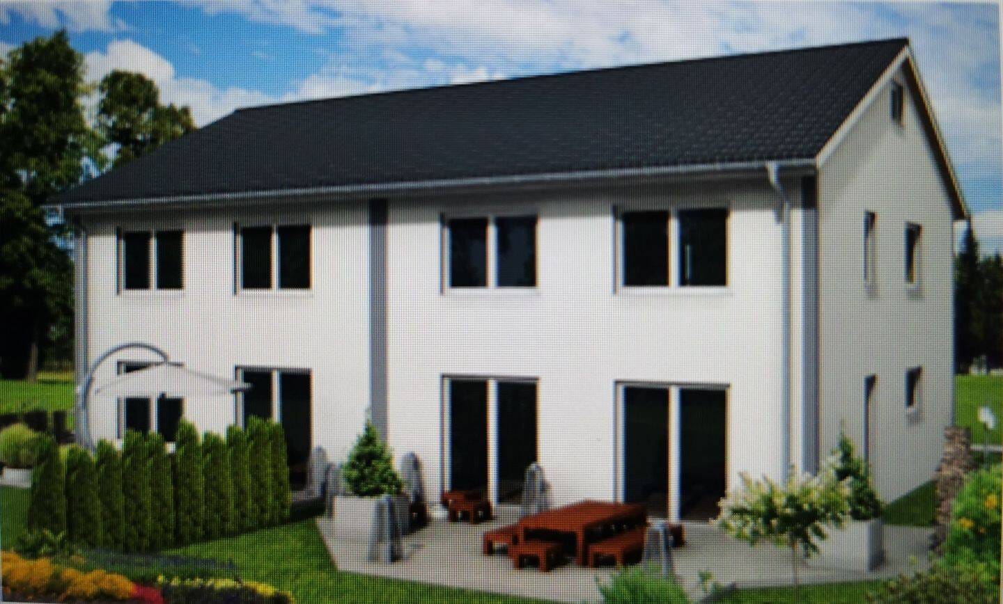Immobilie in Völpke - modernes Doppelhaus Neubauprojekt, für den Eigenbedarf oder als Investition  - Bild 1