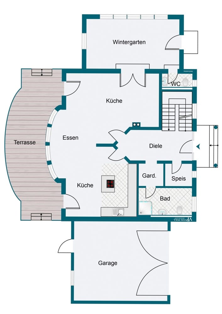 Immobilie in Marklkofen - Einfamilienhaus in Marklkofen auf Erbpachtgrund - Bild 3