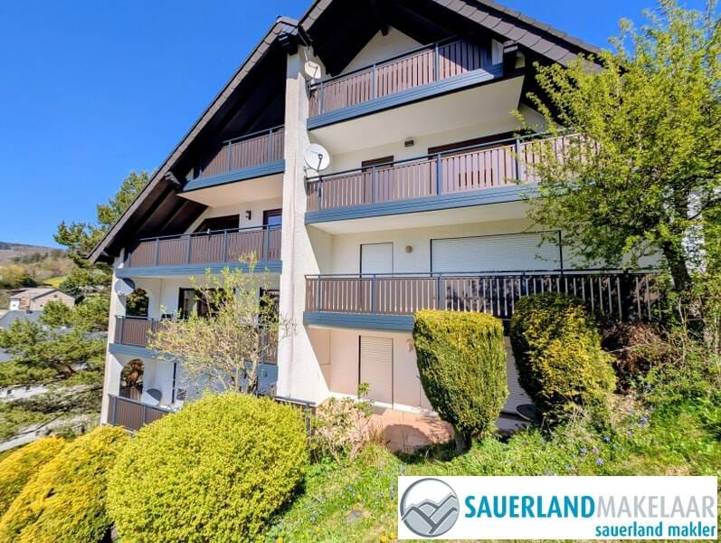 Immobilie in Willingen (Upland) - Sonnige 74 m² Wohnung in Schwalefeld - Stilvoll wohnen mit Südbalkon & modernisierter Einrichtung - Bild 2