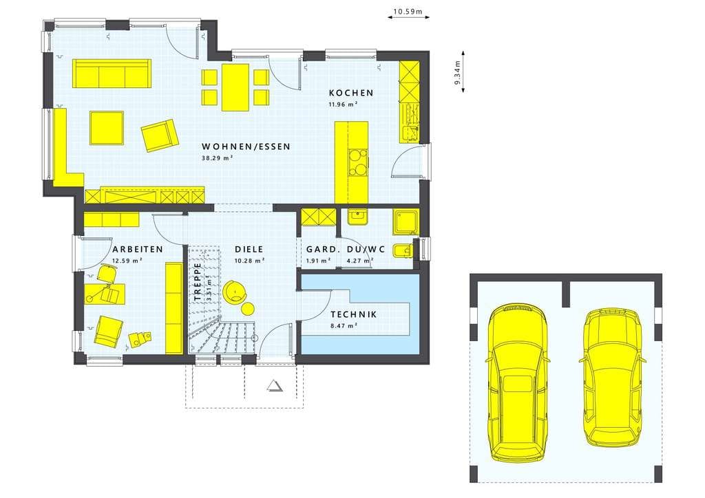 Immobilie in Tannheim - TRAUMHAUS MIT GRUNDSTÜCK - Nach euren Wünschen maßgeschneidert und voll unterkellert! - Bild 2