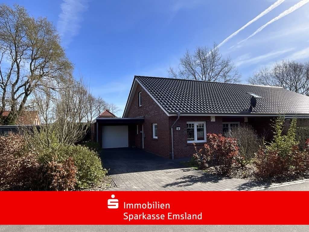 Immobilie in Westoverledingen - Hochwertige Doppelhaushälfte in Flachsmeer - Bild 0