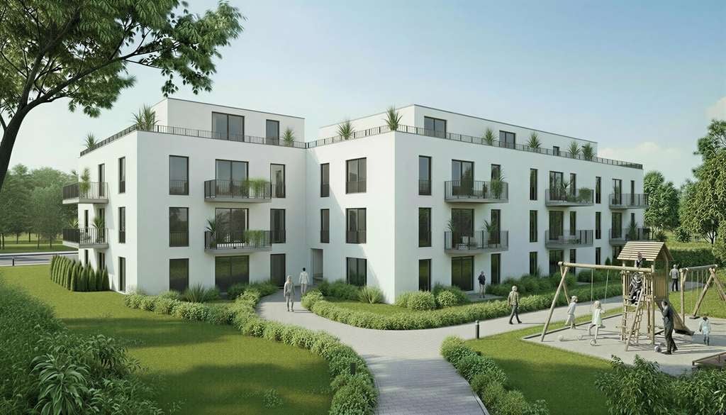 Immobilie in Plankstadt - Kapitalanleger auf nach Plankstadt!  KfW 40 QNG Eigentumswohnung im 1. OG mit Balkon - Bild 3
