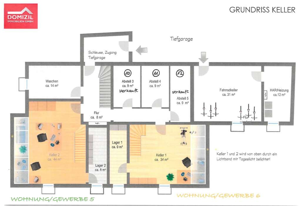 Immobilie in Weßling - Wohn(t)raum in Weßling - loftartige 3-Zimmer-Dachgeschoßwohnung in See- und S-Bahnnähe - Bild 1