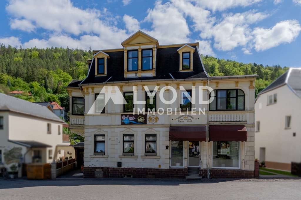 Immobilie in Schwarzburg - Vielseitiges Mehrfamilienhaus mit Gewerbefläche – Historischer Charme trifft moderne Ausstattung - Bild 0