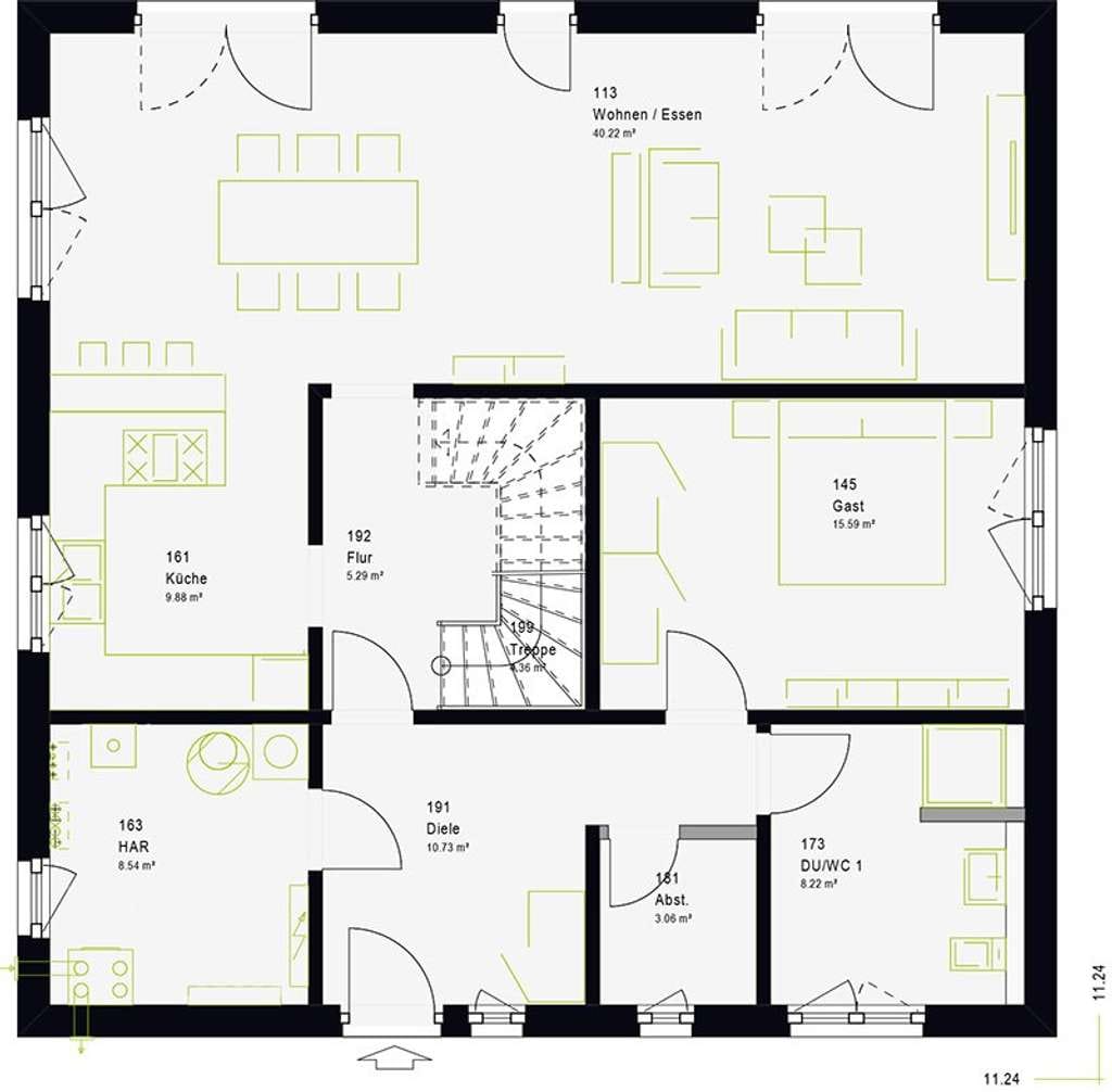Immobilie in Flachslanden - Ankommen, wohlfühlen, zuhause sein - das perfekte Haus für Ihre Familie - Bild 2