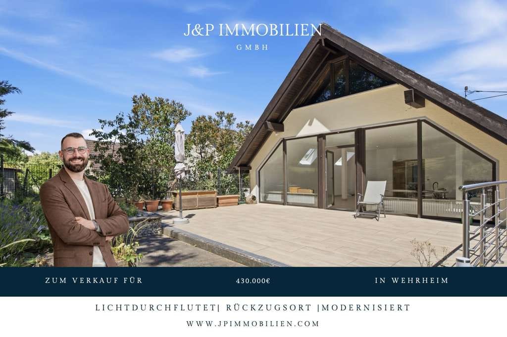 Immobilie in Wehrheim - Freistehendes Einfamilienhaus mit traumhaftem Wohnzimmer, Garten & Ausbaureserve - Bild 0