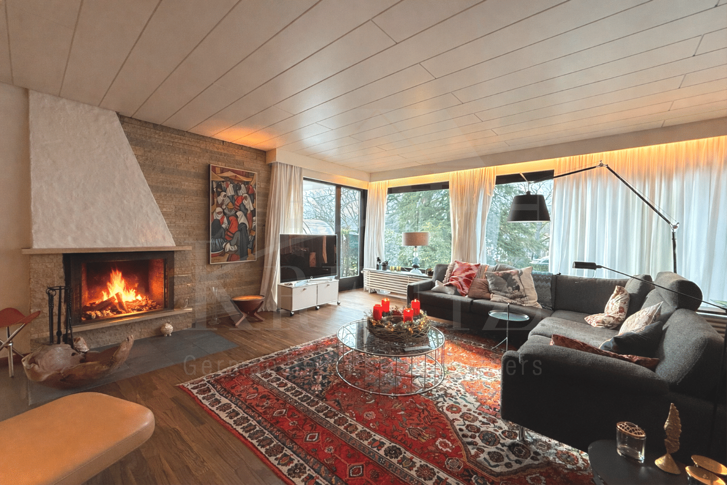 Immobilie in Feucht - Exklusive Villa auf parkähnlichem Grundstück - optional mit zusätzlichem Baugrund - Bild 4