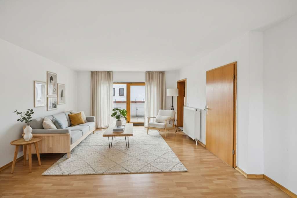 Immobilie in Mehlingen - Gepflegte Maisonettewohnung mit Dachterrasse in ruhiger Wohnlage - Bild 0