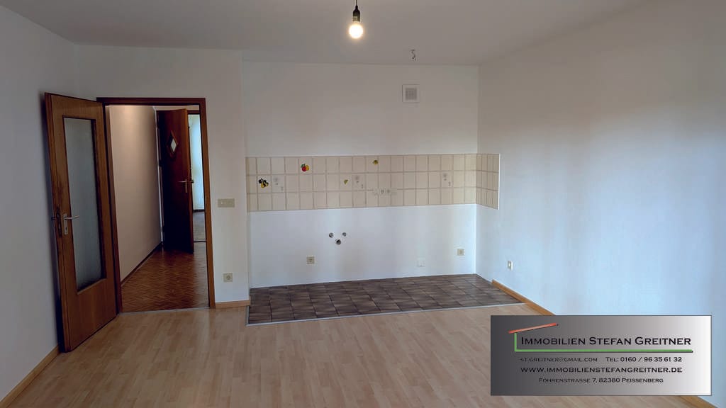 Immobilie in Peißenberg - Modernes und saniertes 1-Zimmer Appartement in Peißenberg zu verkaufen - Bild 1