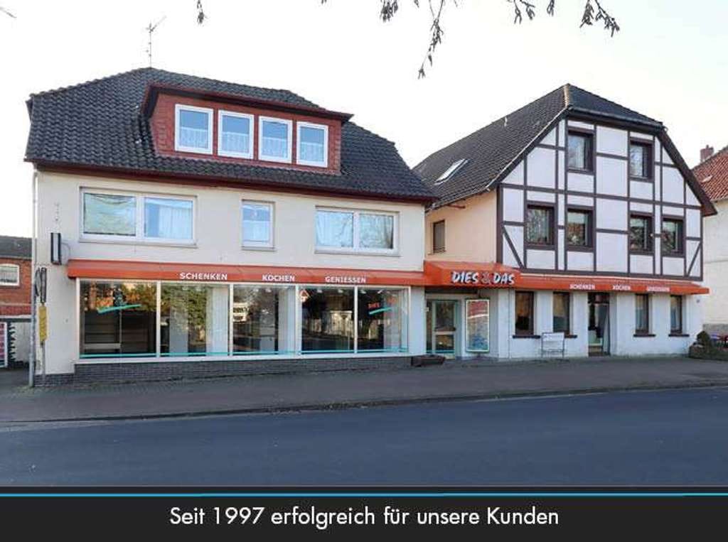 Immobilie in Coppenbrügge - Perfekte Mischung aus Wohn- und Geschäftshaus: Große Gewerbefläche mit 5 WE - Bild 0
