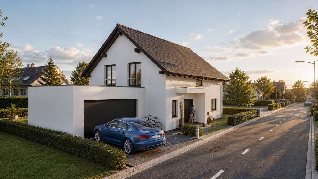 Immobilie in Hainsfarth - Modernes, großzügiges Einfamilienhaus  inklusive Grundstück - Bild 1