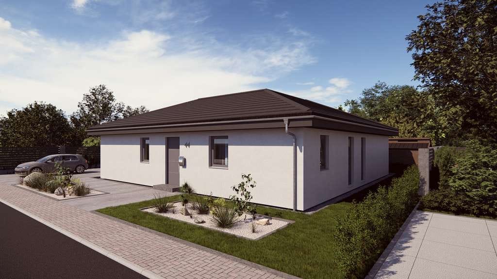 Immobilie in Maßbach - Premium Bungalow in massiver Fertigbauweise bezugsfertig mit Bodenplatte - Bild 1