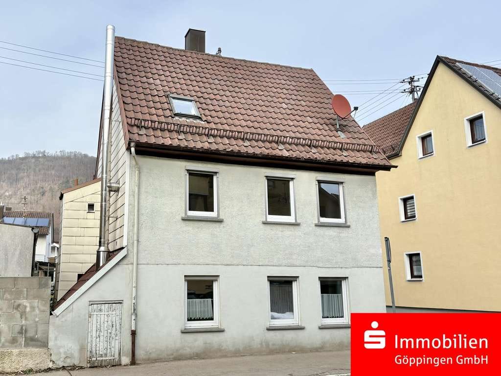 Immobilie in Geislingen an der Steige - Kleines Einfamilienhaus mit besonderem Charakter! - Bild 0