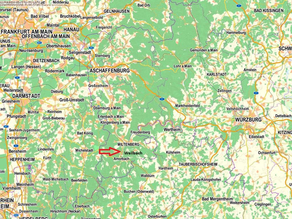 Immobilie in Weilbach - Ihr Wohlfühlnest mit Panoramablick in Weilbach  – auch als Hauptwohnsitz - Bild 3