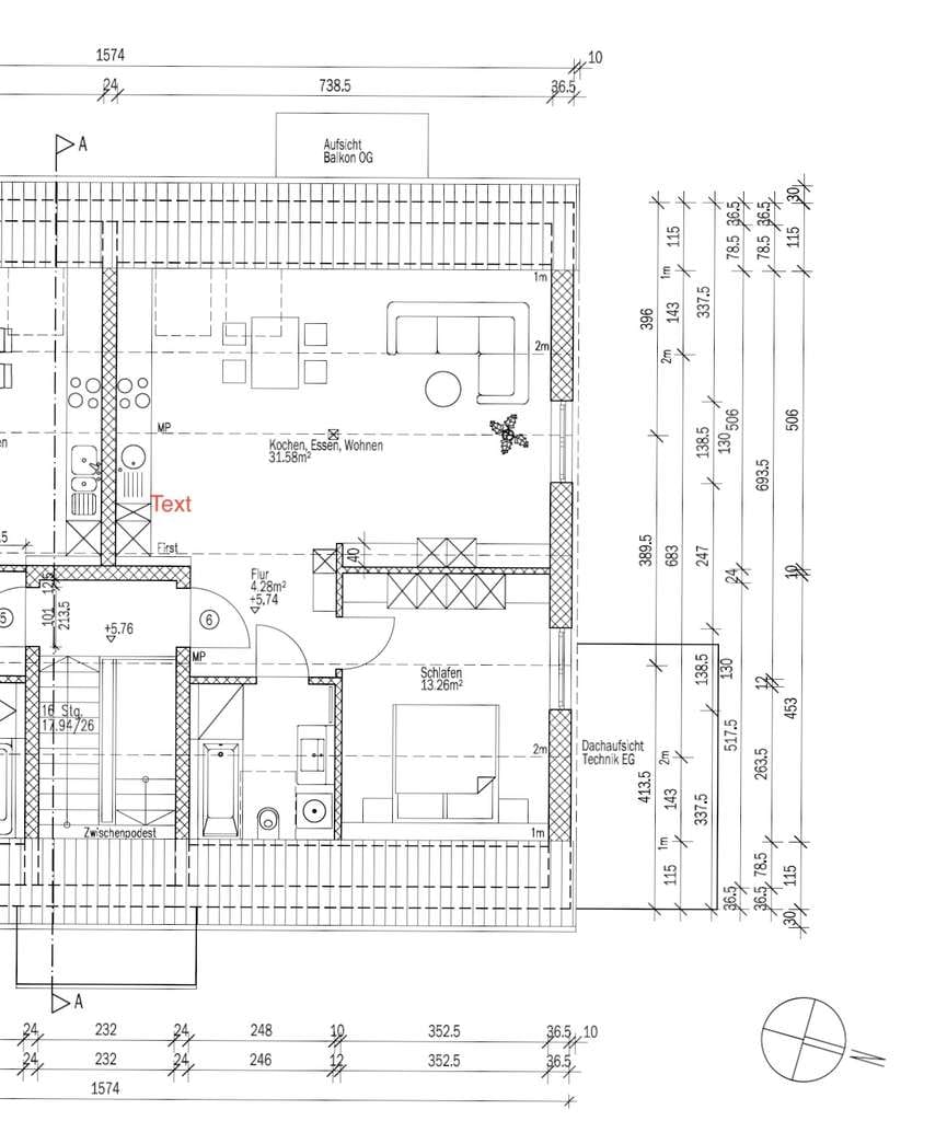Immobilie in Hattenhofen - Wohnen mit Charakter: Zweizimmerwohnung in Hattenhofen. Direkt vom Eigentümer - Bild 0