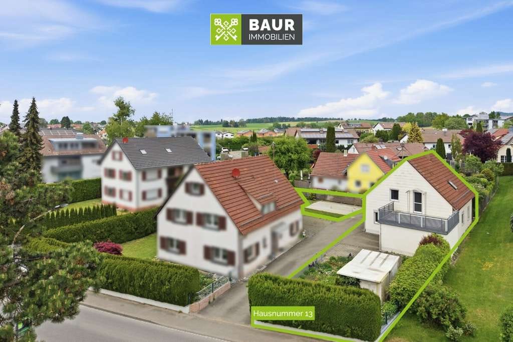 Immobilie in Bergatreute - 360° I Ehemaliges Remisengebäude mit Ausbaureserve in ruhiger Lage von Bergatreute. - Bild 0