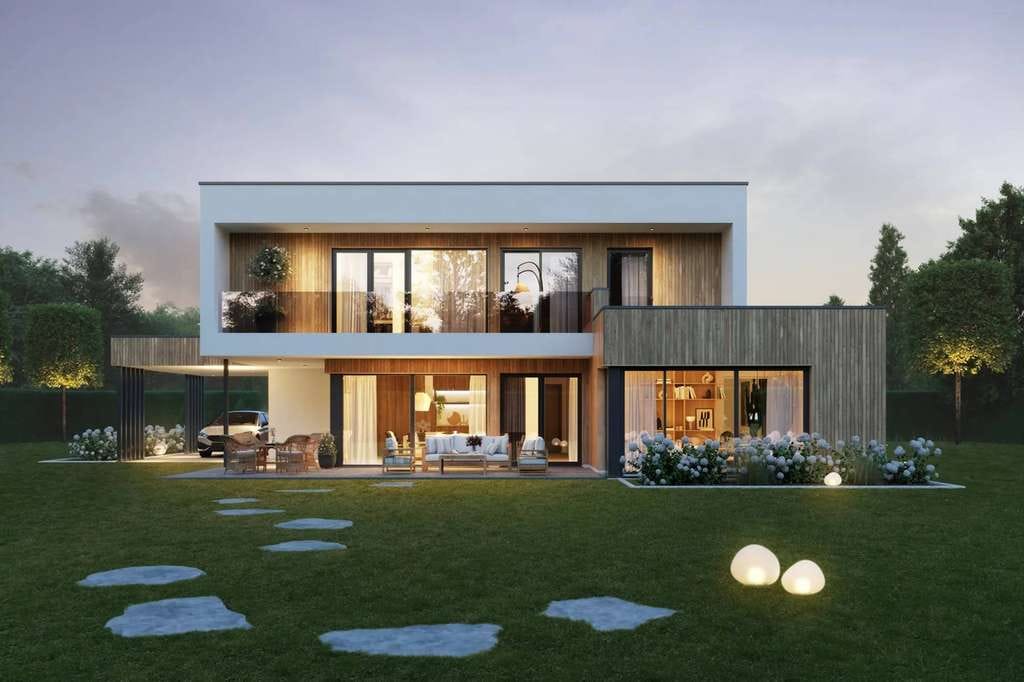 Immobilie in Prutting - MODERN LIVING AT IT´S BEST – KLARE LINIEN UND NATÜRLICHE MATERIALIEN. INKLUSIVE BAUPLATZ! - Bild 0