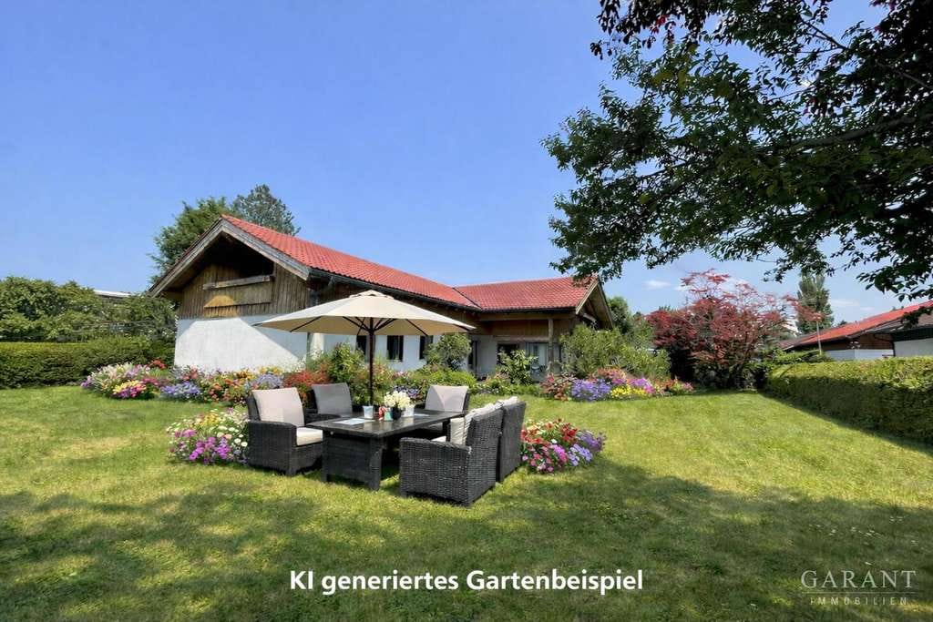 Immobilie in Ainring - Charmanter Bungalow mit Entwicklungspotenzial! - Bild 0