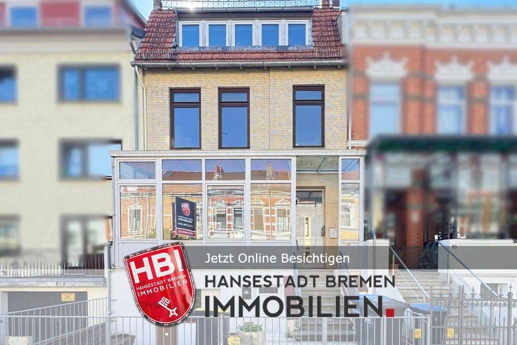 Immobilie in Bremen - Neustadt / Großzügiges Mehrfamilienhaus im gefragten Flüsseviertel - Bild 0