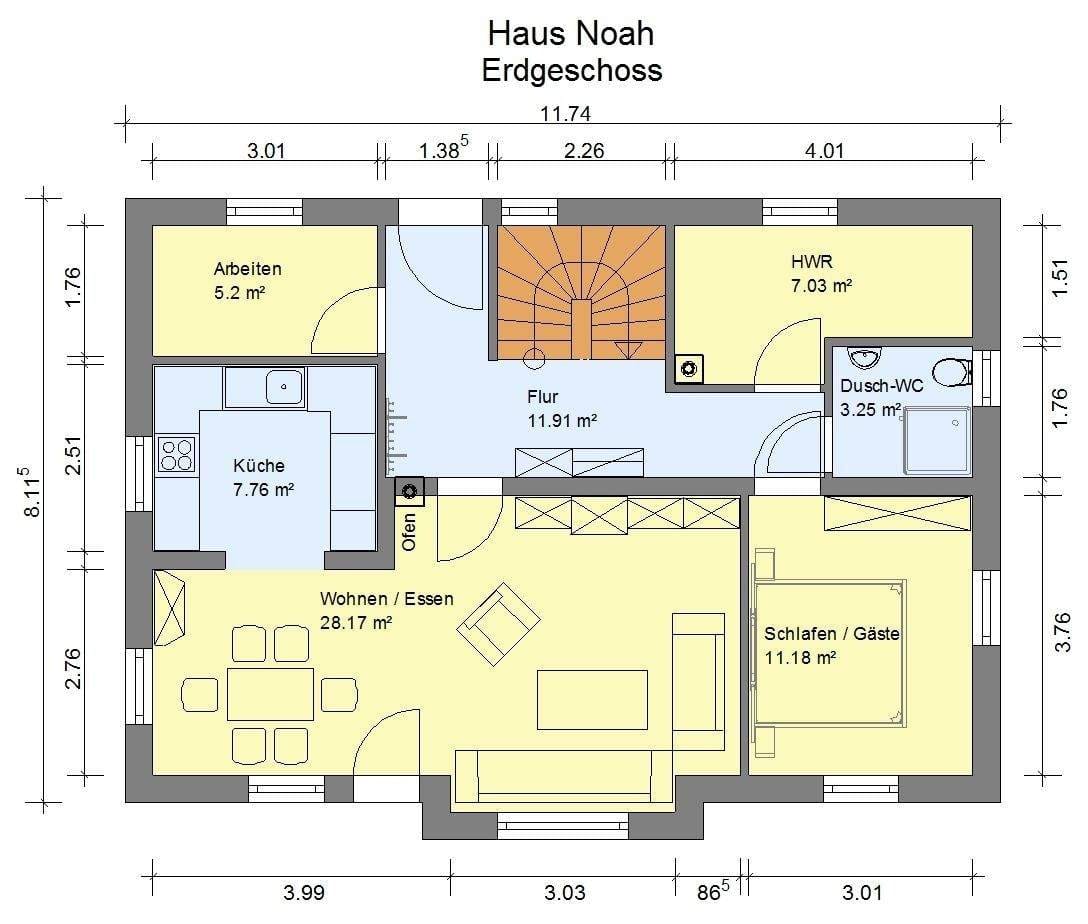Immobilie in Dentlein am Forst - Jetzt zugreifen! - Neubau Einfamilienhaus zum günstigen Preis in Dentlein am Forst - Bild 2