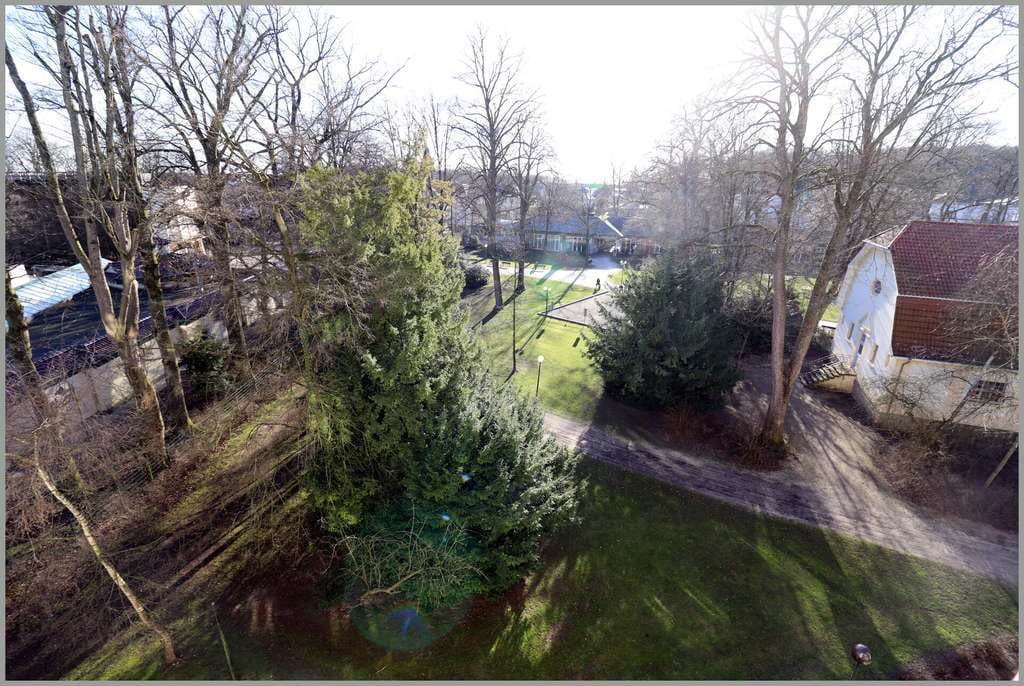 Immobilie in Bad Rothenfelde - 2 Zimmer-Maisonette-Eigentumswohnung "Residenz" mit Blick in den Kurpark - Bild 1