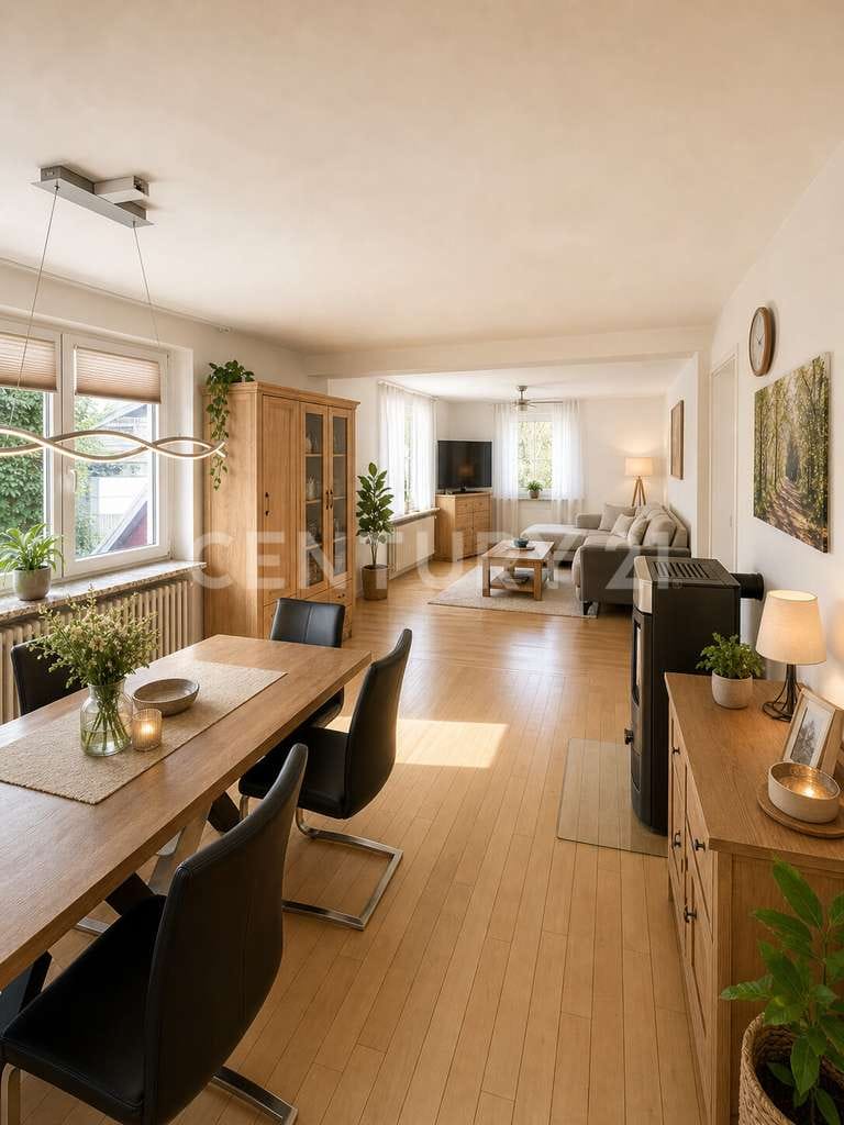 Immobilie in Uttenweiler - Sofort einziehen! Großzügige Doppelhaushälfte mit 7 Zimmern, riesigem Garten & Ausbaupotenzial - Bild 1