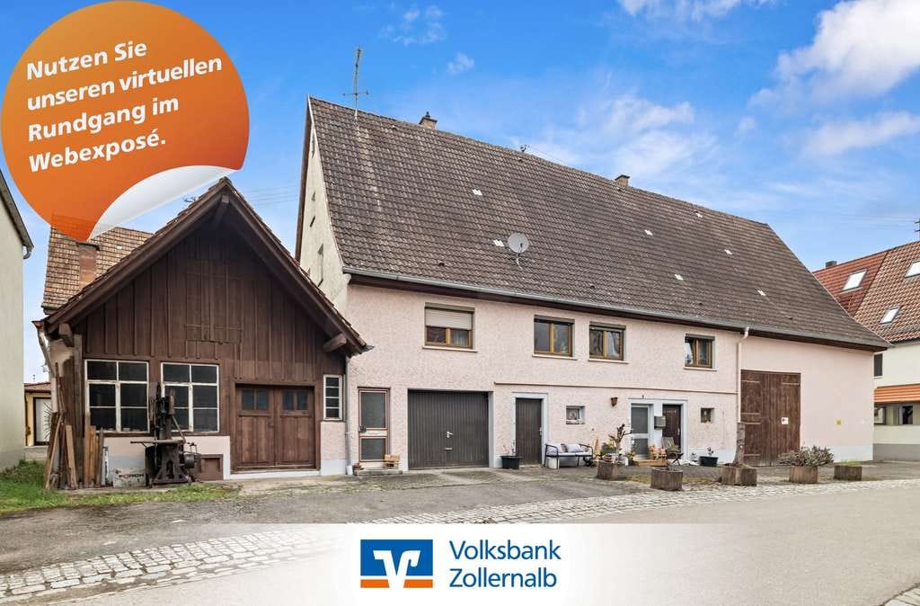 Immobilie in Haigerloch - Charmantes Bauernhaus mit Scheune & Werkstatt - Bild 0