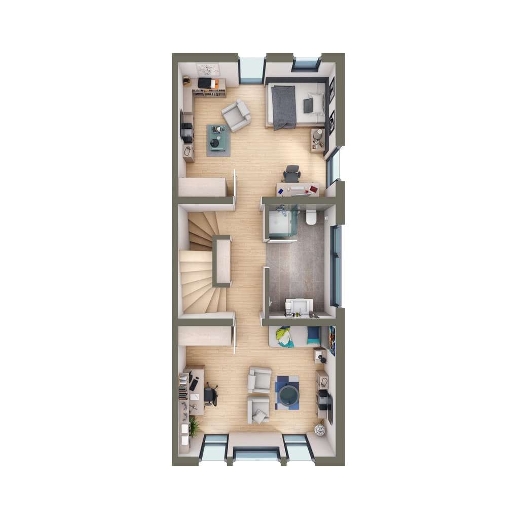 Immobilie in Staig - Doppelhaus in Staig mit 185qm, Neubau, KfW förderfähig, perfekte Investition - Bild 2