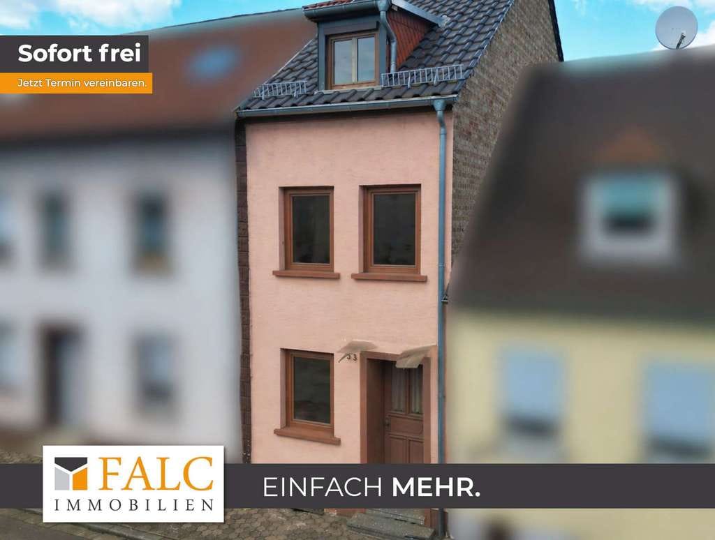 Immobilie in Dillingen/Saar - Charmantes Reihenmittelhaus mit Garten in zentraler Lage - Bild 0