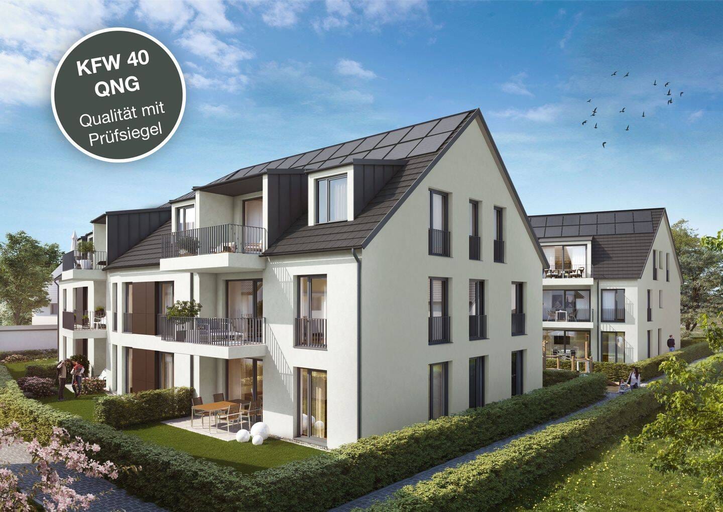 Immobilie in Heuweiler - Licht, Luft und Garten: 4-Zimmer-Wohnung mit Garten und Terrasse - Bild 0