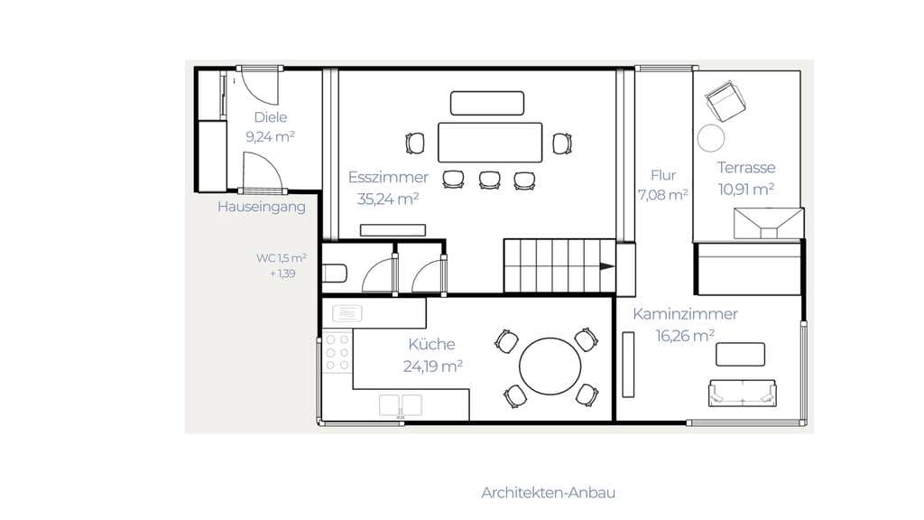 Immobilie in Barum - Modernisiertes Architekten-Ensemble auf Naturareal nahe der Neetze - Bild 1