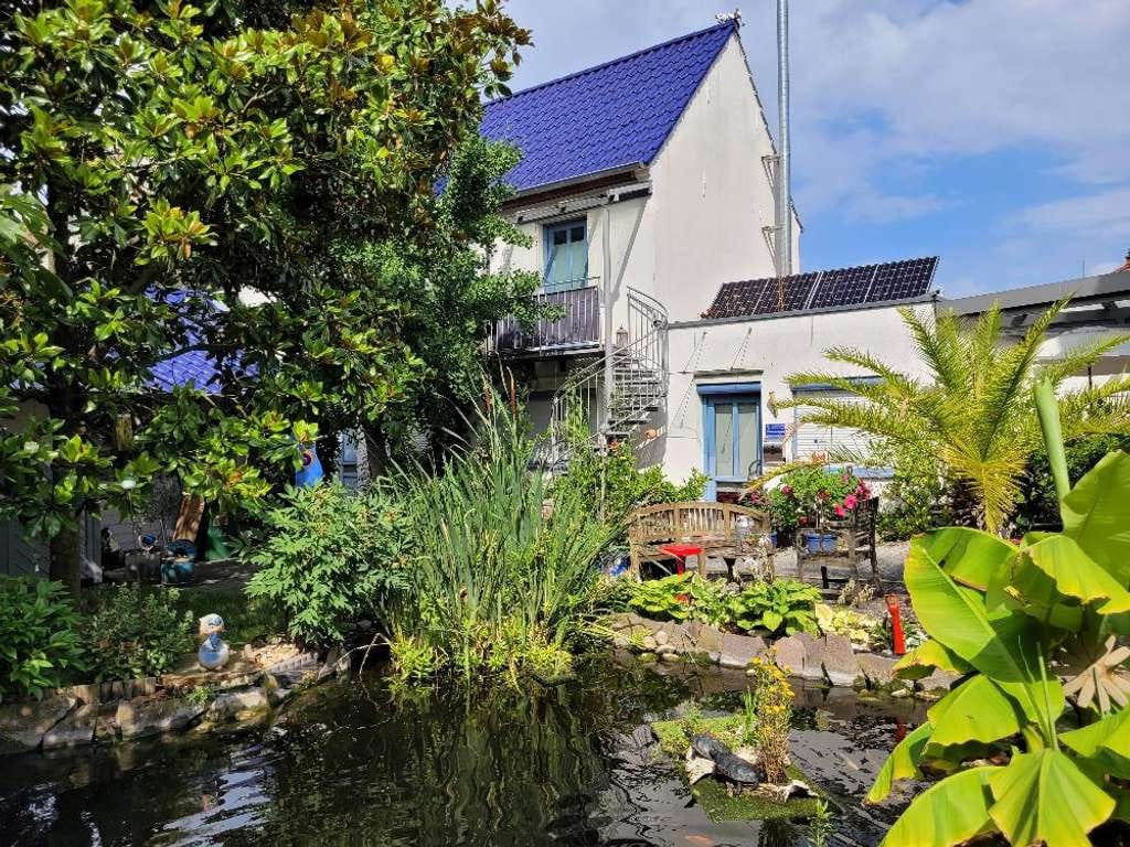 Immobilie in Osthofen - Wunderschönes Haus plus Gewerbeimmobilie mit schönem Garten - Bild 1
