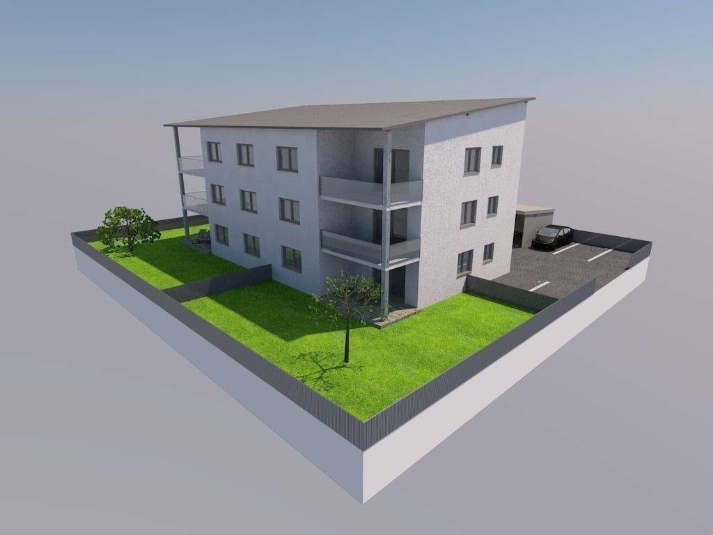 Immobilie in Nordendorf - Wohnung 2. OG - Nr. 6 in ruhiger Siedlungslage, EH 40 mit QNG - Bild 0