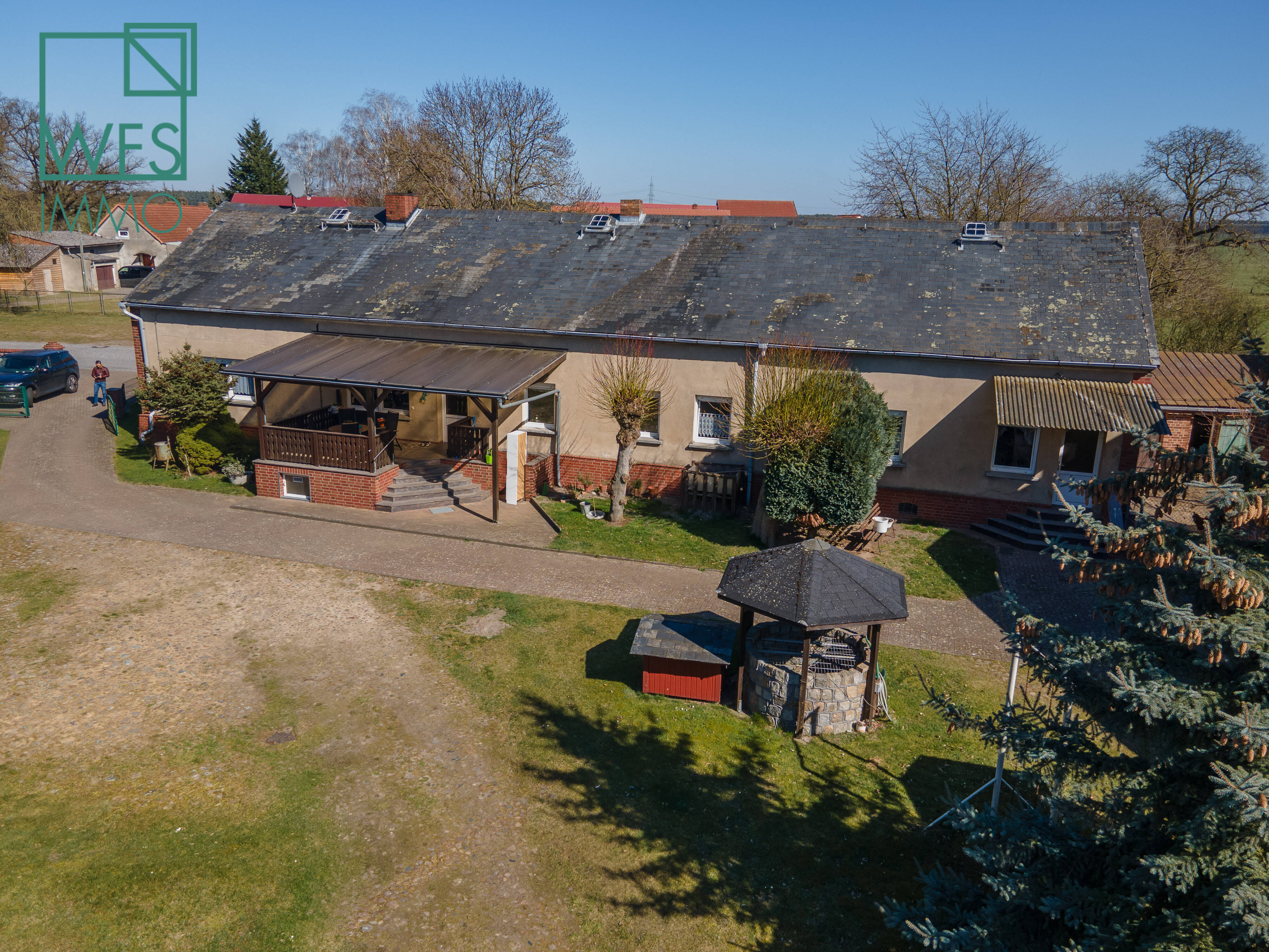 Immobilie in Karstädt - Vierseitenhof mit Charme, Platz & Potenzial – ländliches Familienidyll mit Pferdehaltung möglich - Bild 2