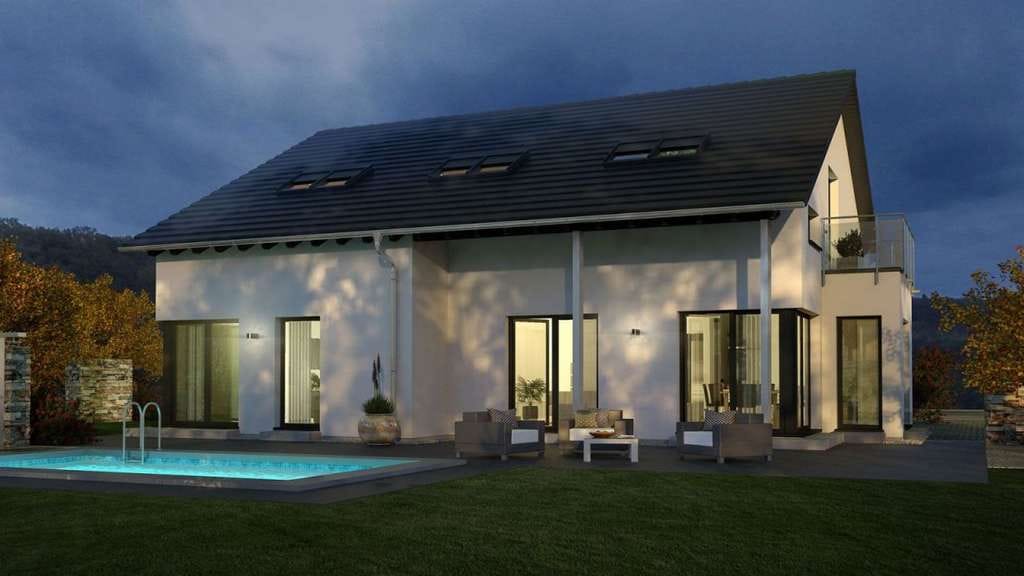 Immobilie in Rammelsbach - Zweiraum Designhaus, für Familie und Großeltern - Bild 0