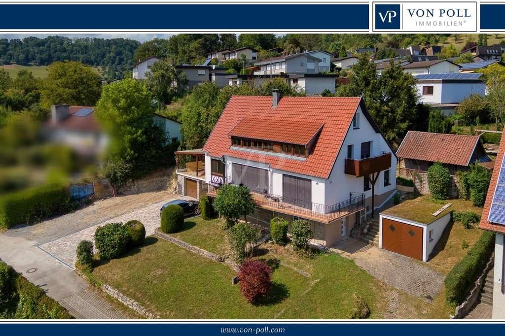 Immobilie in Untermünkheim - Modernisiertes Zweifamilienhaus mit Weitblick und zukunftsweisender Technik - Bild 0