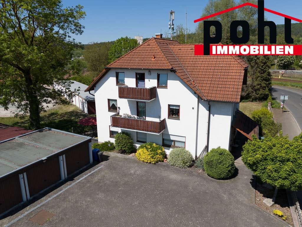 Immobilie in Themar - PREIS ANGEPASST! Voll vermietetes Mehrfamilienhaus, solide Bauweise, umfangreich saniert! - Bild 0